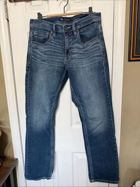 BKE Men's JAKE Dark Wash Straight Jeans Size 32 x 30